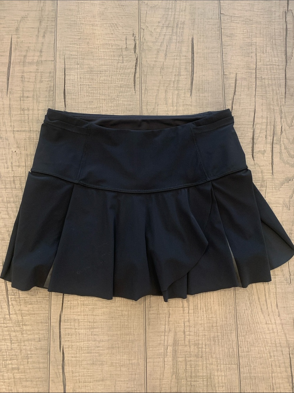 lululemon athletica Black Athletic Skort with Built-In Shorts